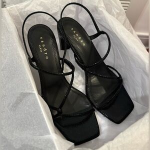 Sandro Strappy Heels Sandal